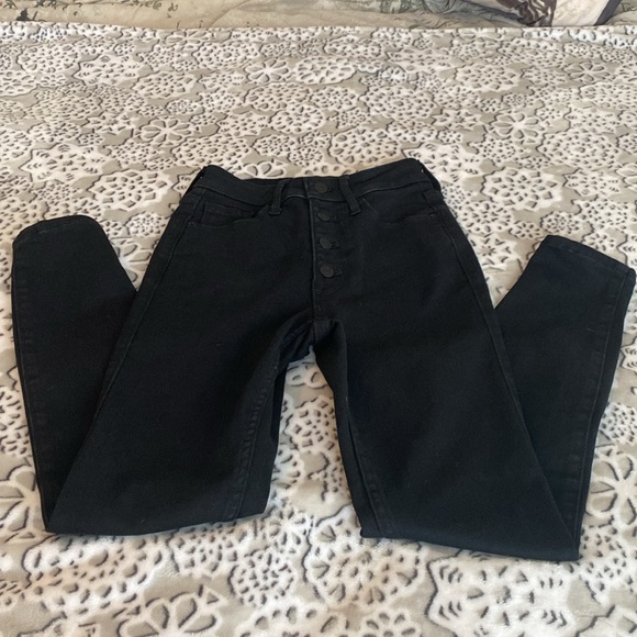 ROCKSTAR Super Skinny Black Jeans - Picture 4 of 6